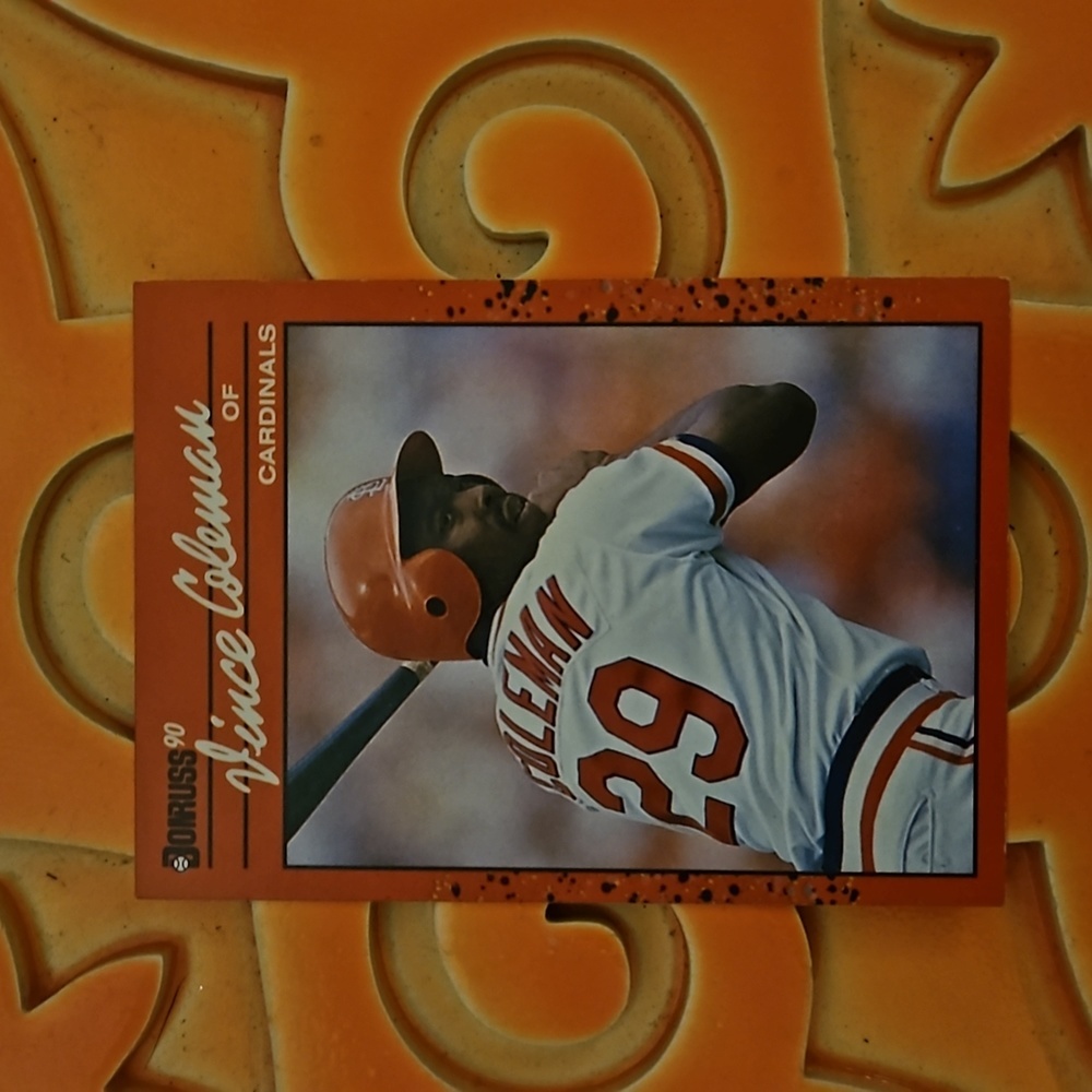 1990 Donruss Saint Louis Cardinals Error Cards 6 pack - Picture 11 of 14